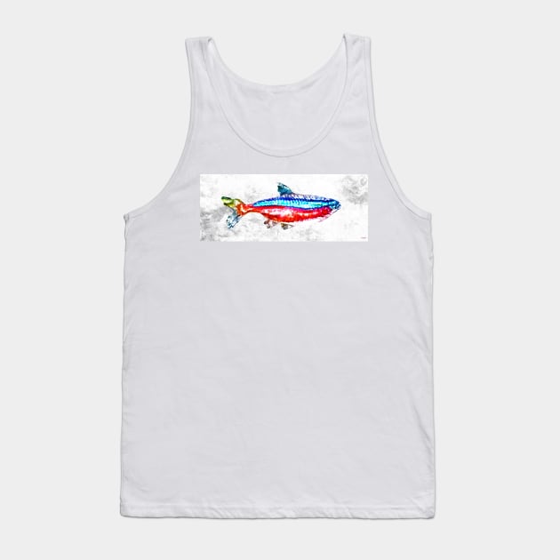 Cardinal Tetra Aquarium Fish Tank Top by danieljanda